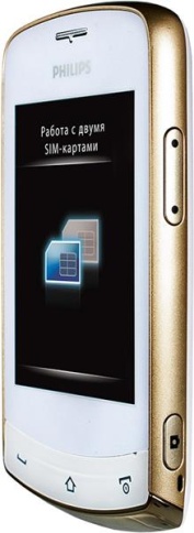 Philips Xenium X518 White фото 3